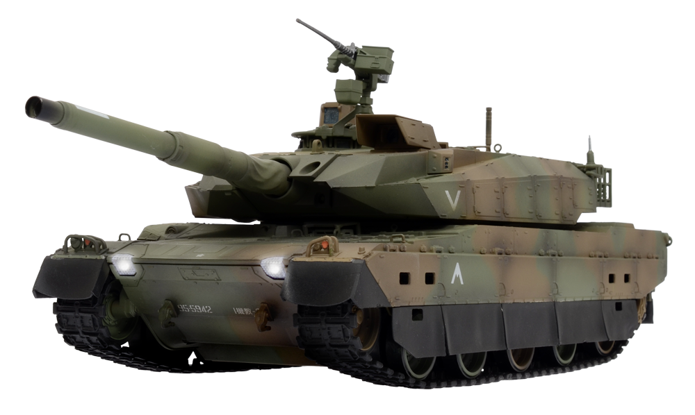 Hitec VS TANK 1/24 27MHz 赤外線 バトルタンク 陸上自衛隊 10式戦車 ...